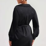 Kara Mini Dress - Black - Image 4