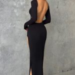 Aleena Maxi Dress - Jet Black - Image 5