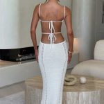 Josefina Maxi Dress - White - Image 6