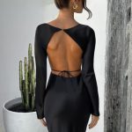 Rafi Maxi Dress - Black - Image 5