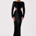 Rafi Maxi Dress - Black - Image 6