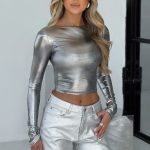 Kyranni Top - Gunmetal - Image 5