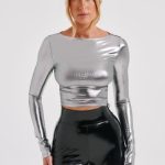 Kyranni Top - Gunmetal - Image 12