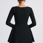 Megan Mini Dress - Black - Image 4