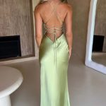 Isobel Maxi Dress - Sage - Image 2