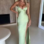 Isobel Maxi Dress - Sage - Image 3