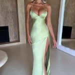 Isobel Maxi Dress - Sage - Image 4
