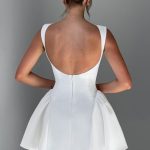 Yalina Mini Dress - Ivory - Image 4