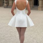 Yalina Mini Dress - Ivory - Image 6