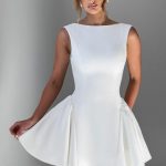 Yalina Mini Dress - Ivory - Image 11