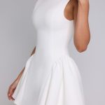 Yalina Mini Dress - Ivory - Image 13
