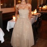 Marissa Midi Dress - Gold Sparkle