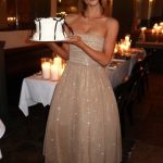 Marissa Midi Dress - Gold Sparkle - Image 4