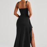 Katana Maxi Dress - Black - Image 2