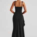 Katana Maxi Dress - Black - Image 5