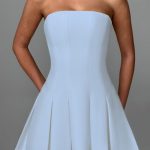 Bryony Mini Dress - Blue - Image 2