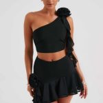 Daina Top - Black - Image 3