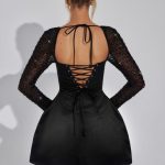 Dolly Mini Dress - Black - Image 2