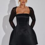 Dolly Mini Dress - Black - Image 4