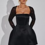 Dolly Mini Dress - Black - Image 8