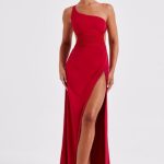 Alecia Maxi Dress - Red - Image 7