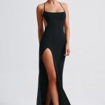 Beatrix Maxi Dress - Black - Image 5