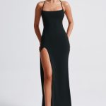 Beatrix Maxi Dress - Black - Image 11