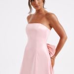 Freja Mini Dress - Blush - Image 4