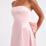 Freja Mini Dress - Blush - Image 6