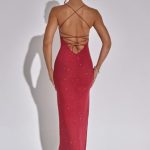 Tatum Maxi Dress - Red - Image 2