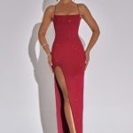Tatum Maxi Dress - Red - Image 5