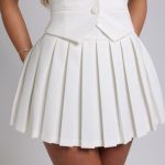Gretchen Mini Skirt - Ivory - Image 4