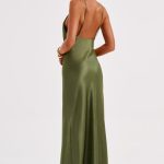 Anja Maxi Dress - Khaki - Image 2