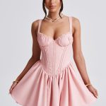 Josie Mini Dress - Blush - Image 7