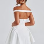 Marla Mini Dress - Ivory - Image 8