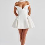 Marla Mini Dress - Ivory - Image 12