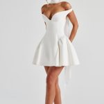 Marla Mini Dress - Ivory - Image 14