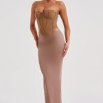 Astrid Maxi Skirt - Chocolate - Image 6