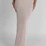 Fifi Maxi Skirt - Champagne - Image 4