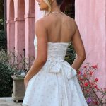 Katrina Mini Dress - Blush Floral Print - Image 2