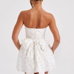 Katrina Mini Dress - Blush Floral Print - Image 4