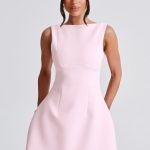 Alana Mini Dress - Blush - Image 6