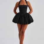 Maricia Mini Dress - Black - Image 13
