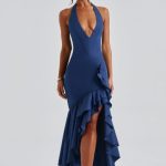 Veronique Maxi Dress - Navy