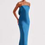 Rheanna Maxi Dress - Teal - Image 5