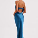 Rheanna Maxi Dress - Teal - Image 7