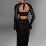 Priscilla Top - Black Sparkle - Image 2