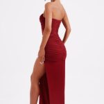 Giovanna Maxi Dress - Wine - Image 2