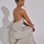 Meridith Maxi Dress - Champagne - Image 2