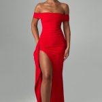 Joyce Maxi Dress - Red - Image 3